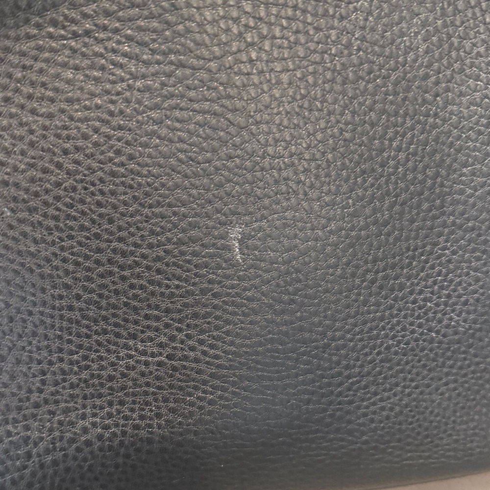 Tory Burch Black Pebbled Leather Tote - Picture 5 of 16